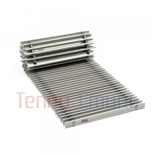 TECHNO решетка поперечная алюминиевая PPA 300-1500 цвет алюминий