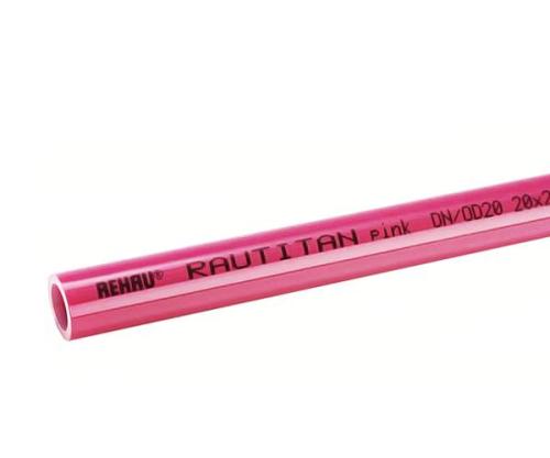 Отопительные трубы REHAU RAUTITAN PINK