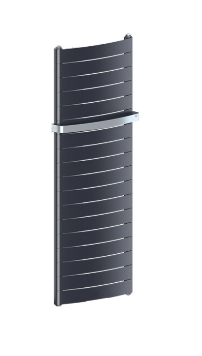 Радиаторы RIFAR CONVEX 500 вертикальные с боковым подключением цвет антрацит матовый - AN