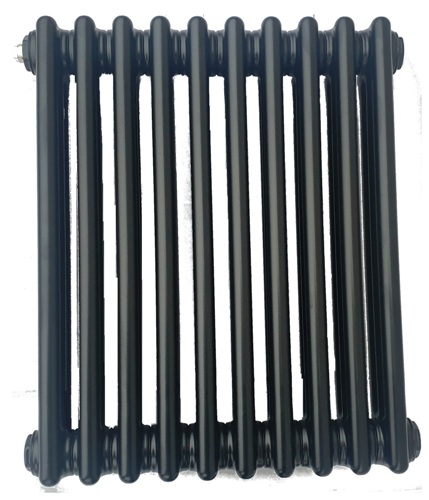 Радиаторы ZEHNDER Charleston 3057 с боковым подключением 3/4 цвет черный матовый — RAL 9217