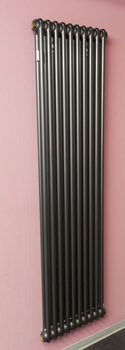 Радиаторы ARBONIA 2180 боковое подключение, высотой 1800 мм, цвет anthrazit metallic