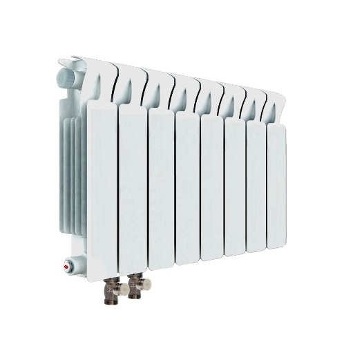 Биметаллические радиаторы RIFAR MONOLIT VENTIL 350 нижняя подводка, цвет Белый