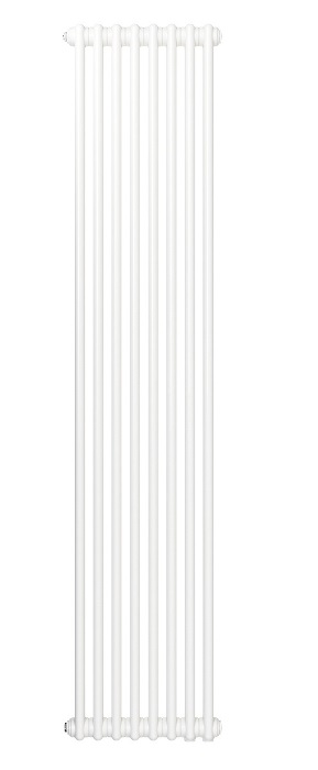 Радиаторы ZEHNDER Charleston 3150 с боковым подключением 1/2 цвет белый — RAL 9016 с кронштейнами в комплекте
