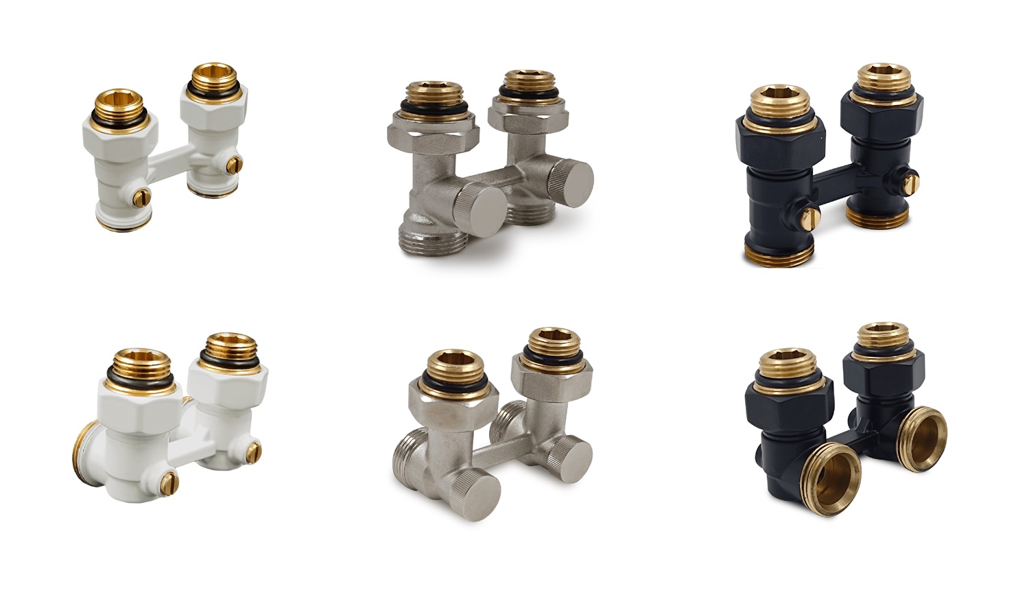 Узлы нижнего подключения Primoclima Armature H-образные
