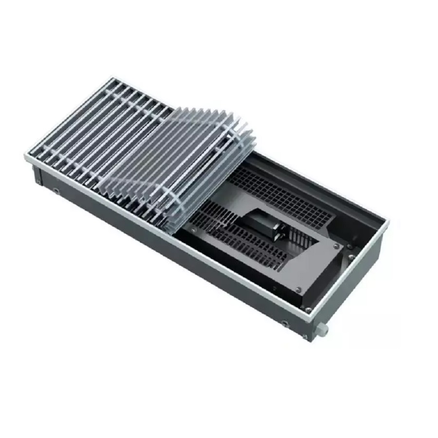 Внутрипольный электрический конвектор TECHNO ELECTRO с принудительной конвекцией