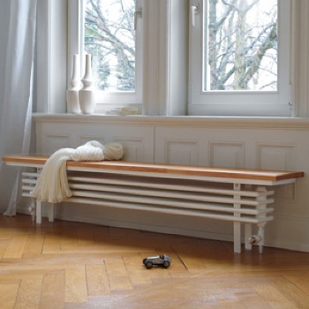 Радиаторы-скамейки ZEHNDER Bank-Radiator, высотой 184 мм