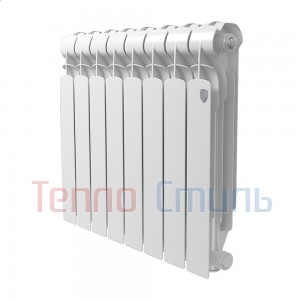 Подробнее о Алюминиевые радиаторы ROYAL THERMO INDIGO 2.0 500, межосевое расстояние 500 мм, Bianco Traffico — белый