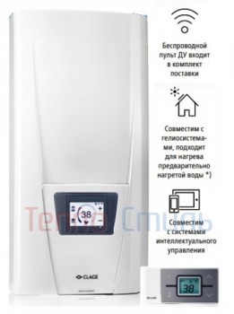 Подробнее о Проточный водонагреватель CLAGE E-comfort серии DSX