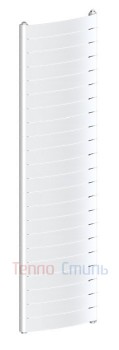 RIFAR CONVEX 500/ 18 секций, вертикальный, с боковым подключением 1/2, цвет белый - RAL 9016