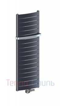 RIFAR CONVEX 500/ 18 секций, вертикальный, с нижним подключением 1/2, цвет титан матовый - TI