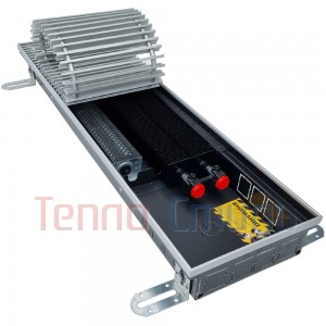 Полная информация о Внутрипольные конвекторы ITERMIC ITTBL в комплекте с решеткой и модулем-адаптером, высота 70 мм, ширина 220 мм